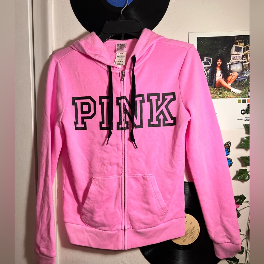 VS Pink full zip hoodie